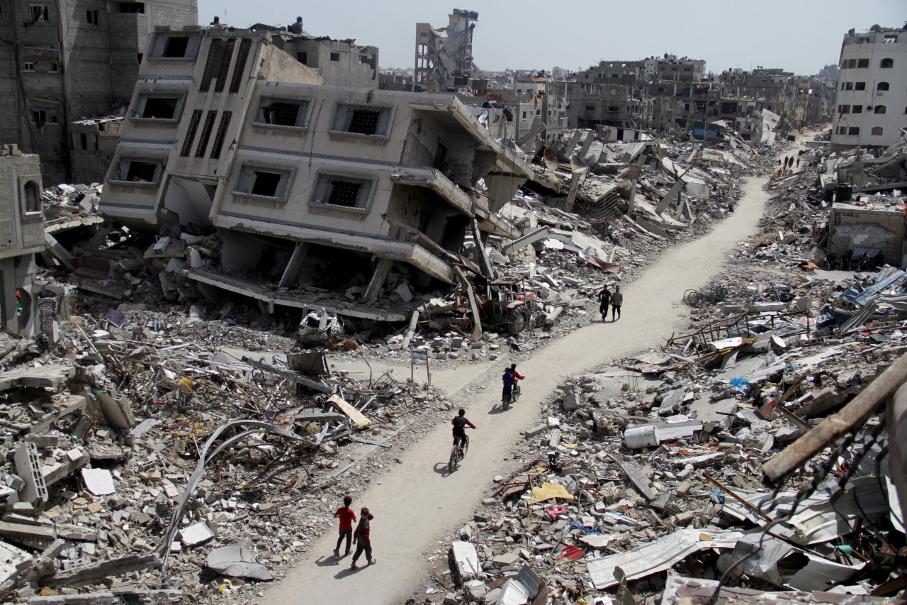 Destrucción en Gaza. Foto: Reuters.