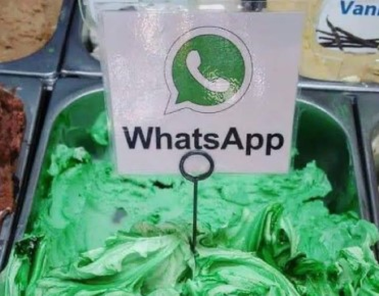Le llovieron los memes a WhatsApp por su cambio de color. Foto: X