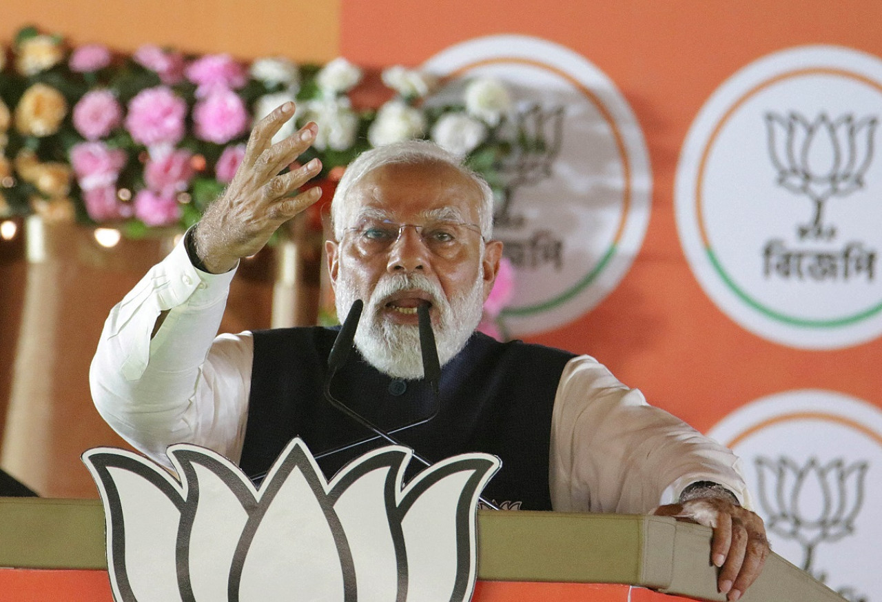 Narendra Modi, primer ministro de India. Foto: Reuters