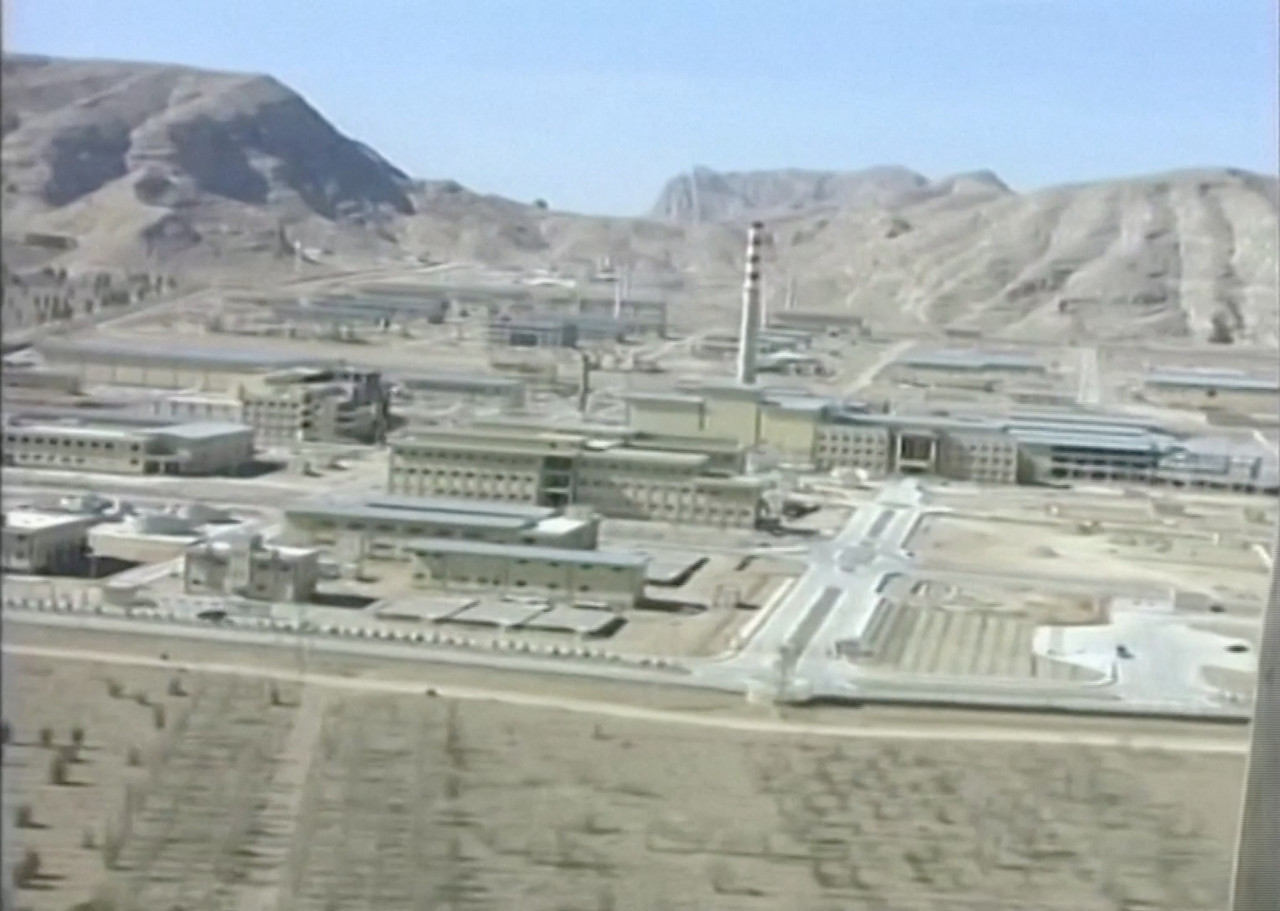 Instalaciones nucleares en Isfahán, Irán. Foto: Reuters.